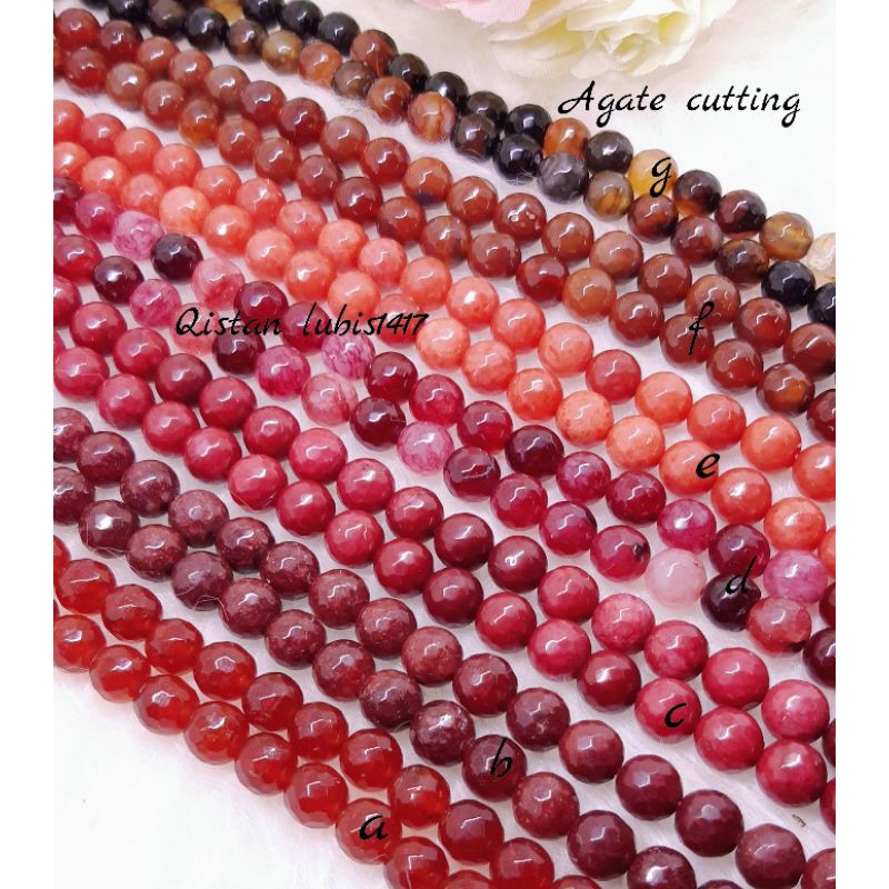 Batau agatr 10mm serian rose