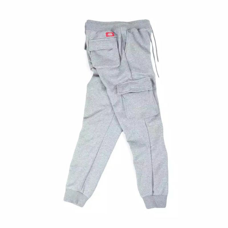 Jogger Pants Dickies Cargo Style Fleece Grey