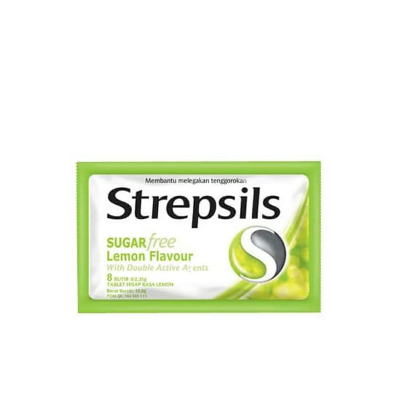 

strepsil sugar free lemon @8tablet