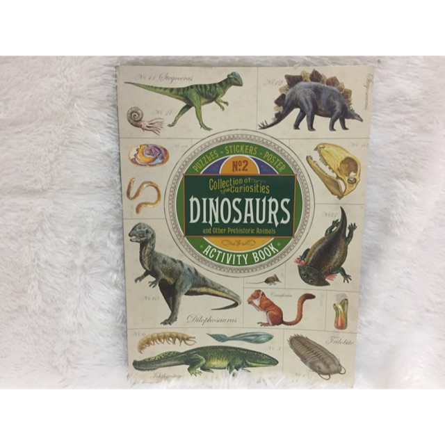 Dinosaurs collection activity book