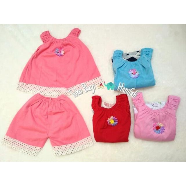 Setelan Baju Bayi / Baju Anak Perempuan / Baju Harian Bayi Anak Murah