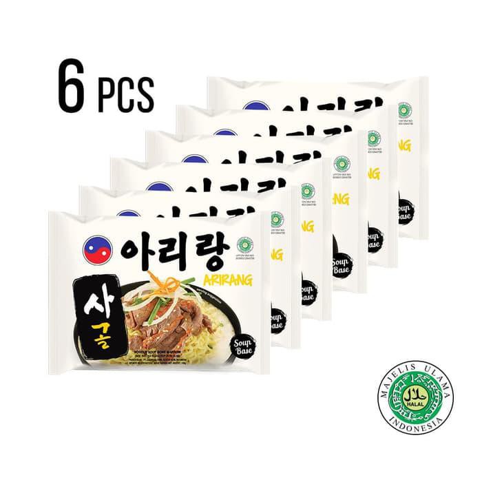 

EKSKLUSIF MIE KOREA ARIRANG SUMSUM PAKET 6 PCS KEKINIAN