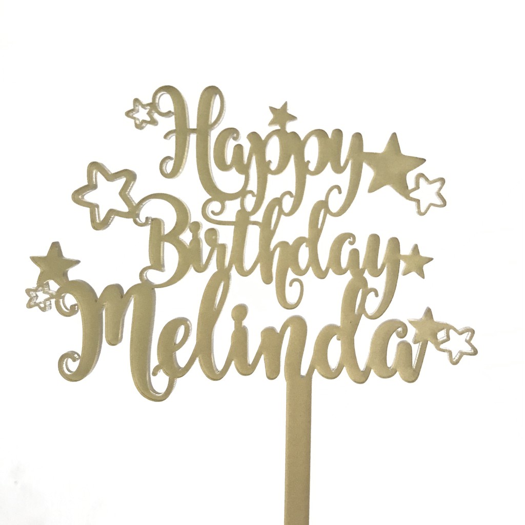custom cake topper size premium font hiasan kue ulang custom cake topper size premium font hiasan kue ulang