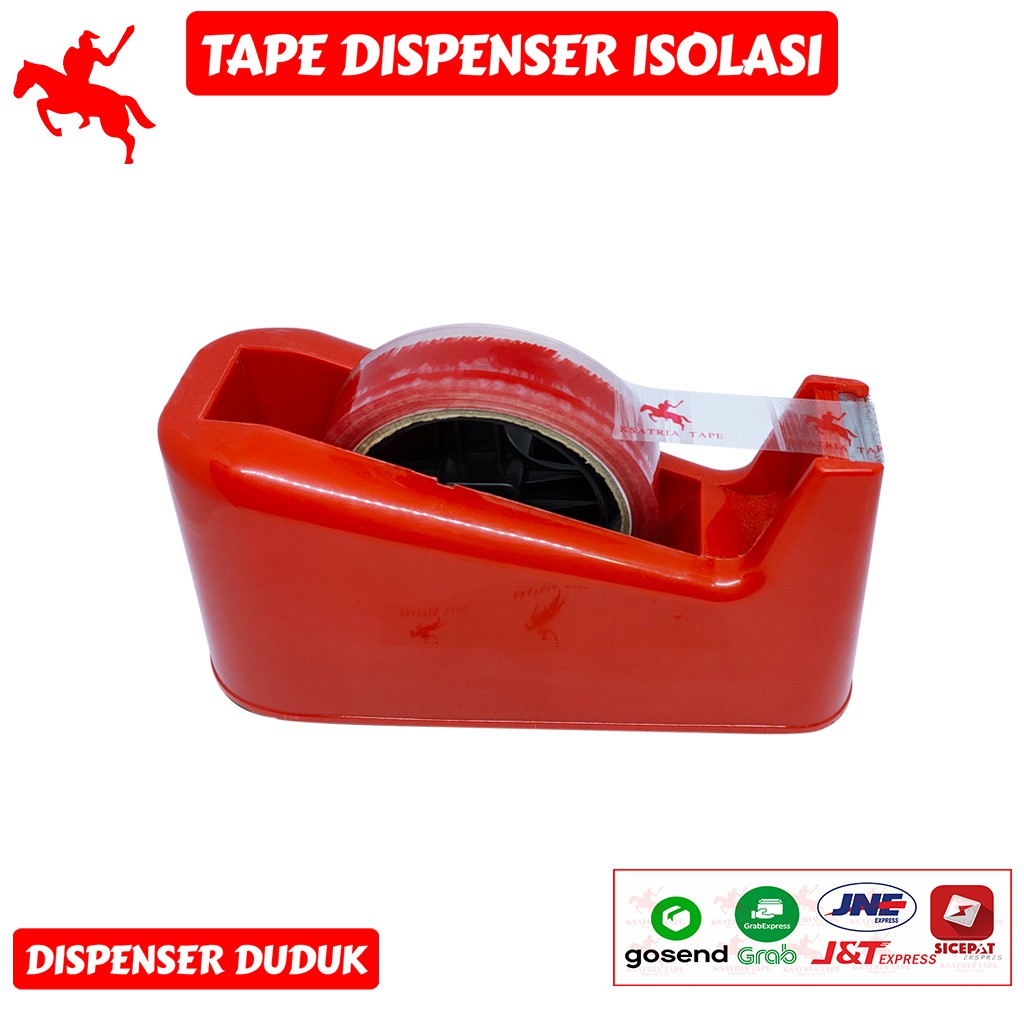 

Dispenser duduk / Dispenser Isolasi / Ksatria Tape
