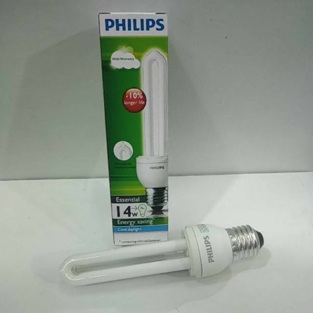 lampu philips essential 14w