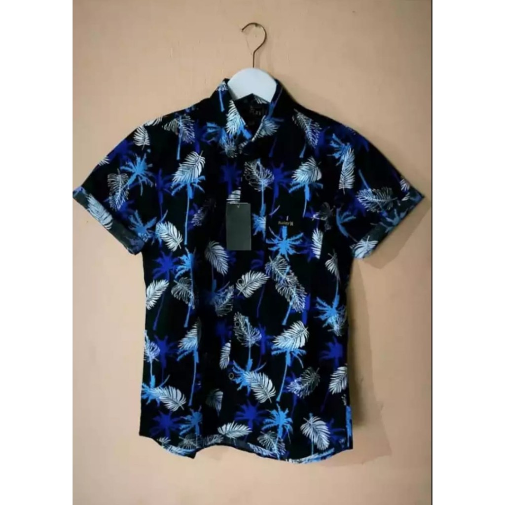 Kemeja Pantai Pria / Kemeja Pantai Lengan Pendek / Kemeja Full printing /Kemeja Pria Lengan Pendek