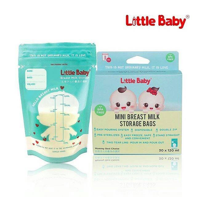 Little Baby Breast Milk Storage Bags / Multifunction Milk Powder / Kantong ASI BPA FREE Praktis / Kantong Susu Bubuk / Kantong Serbaguna