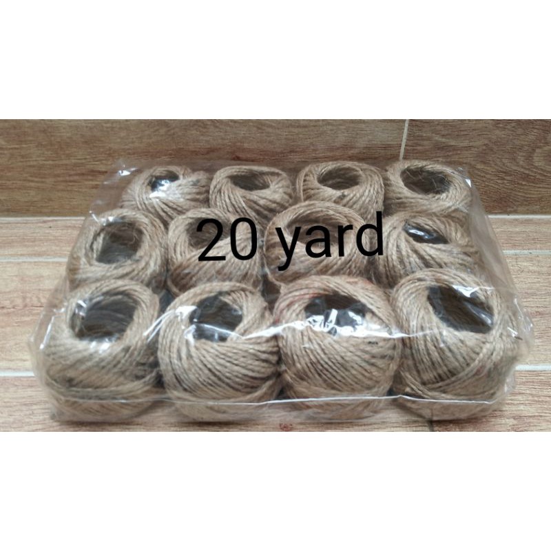 tali goni panjang 20 yard 2 ply