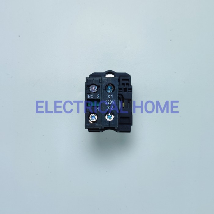 Push Button With Lampu LED 22mm 5AW33M5 Hijau OTTO