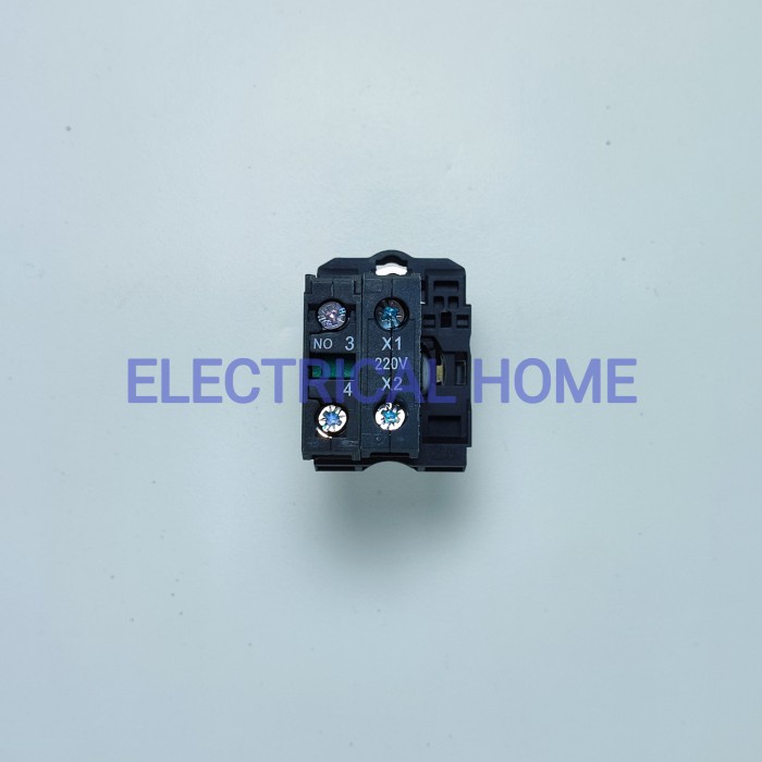 Push Button With Lampu LED 22mm 5AW33M5 Hijau OTTO