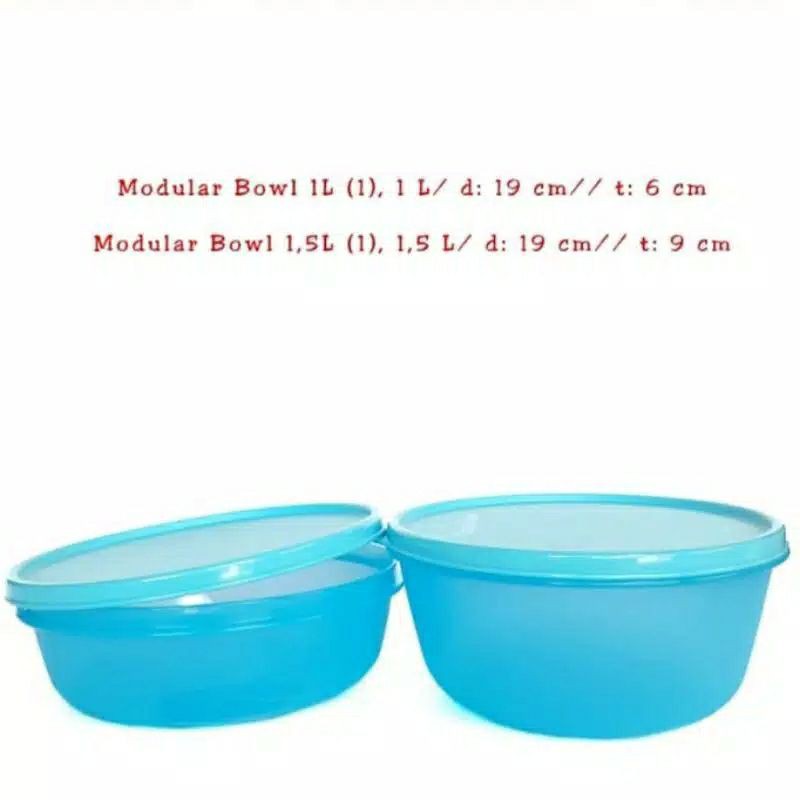 Modular bowl set /  mangkuk sayur tupperware