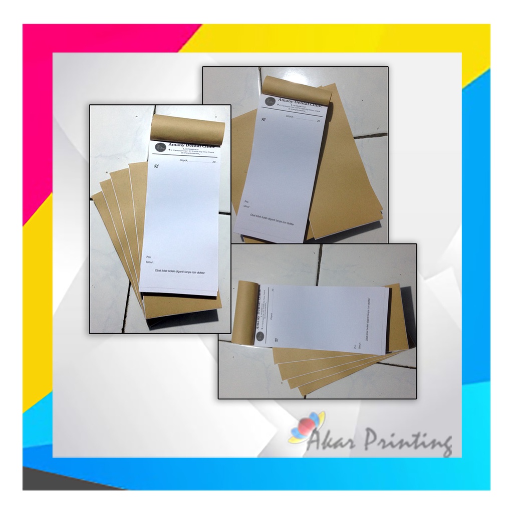 

Akar_Printing - Nota Resep 1/3 HVS (Ukuran 9,9 cm x 21 cm)