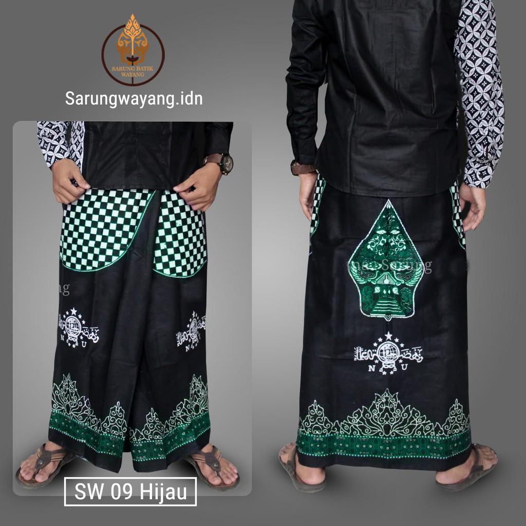 BATIK SARUNG NU GUNUNGAN HIJAU