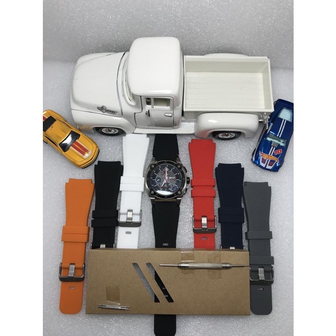 Strap Tali Rubber Jam Tangan Seiko Sportura F1 Honda Racing 22Mm Termurah