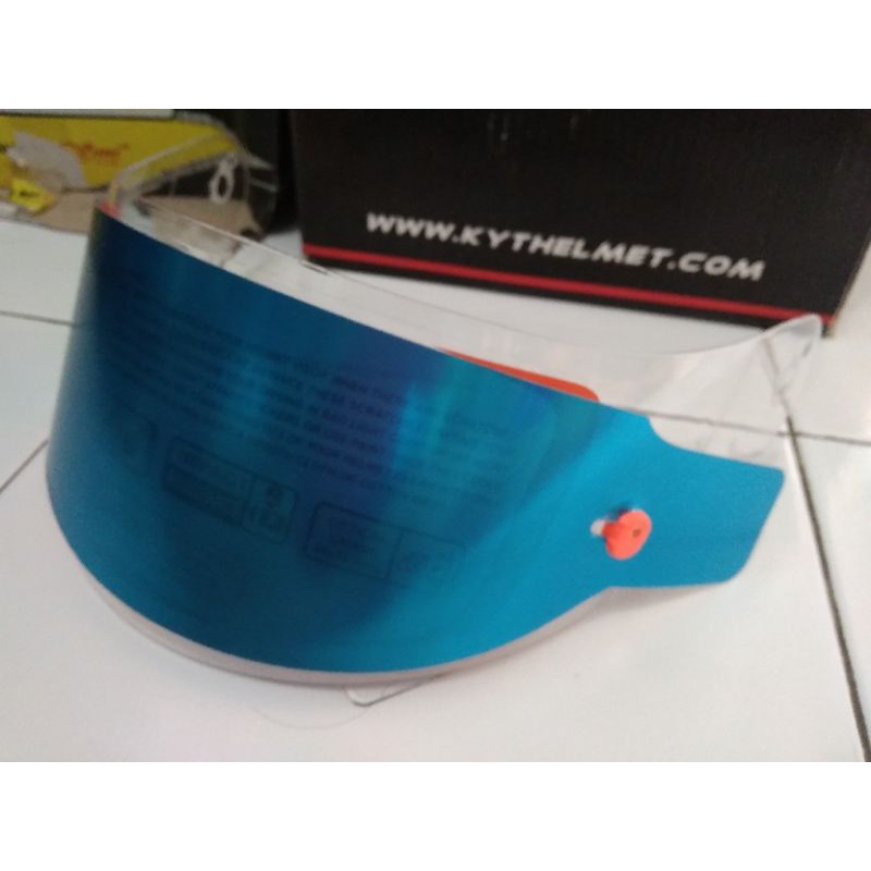 paket Kaca flat visor clear tear off custom  pnp helm Yamaha Cargloss Vixion new
