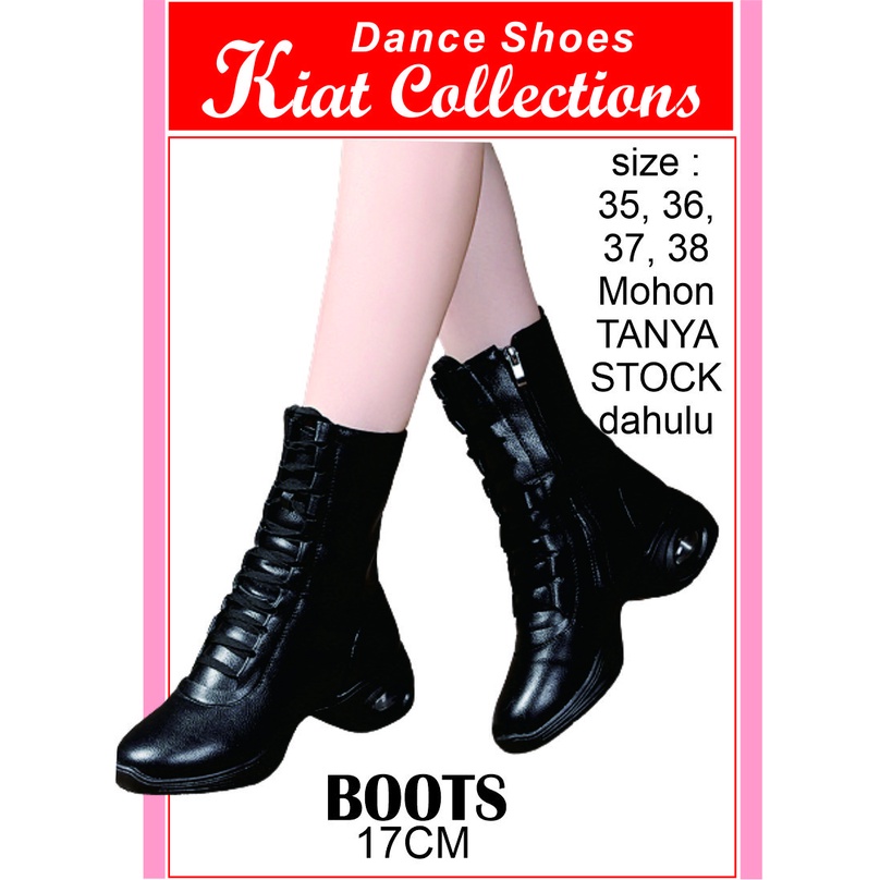 Sepatu Tari Menari Modern Line Dance  Dansa Boots