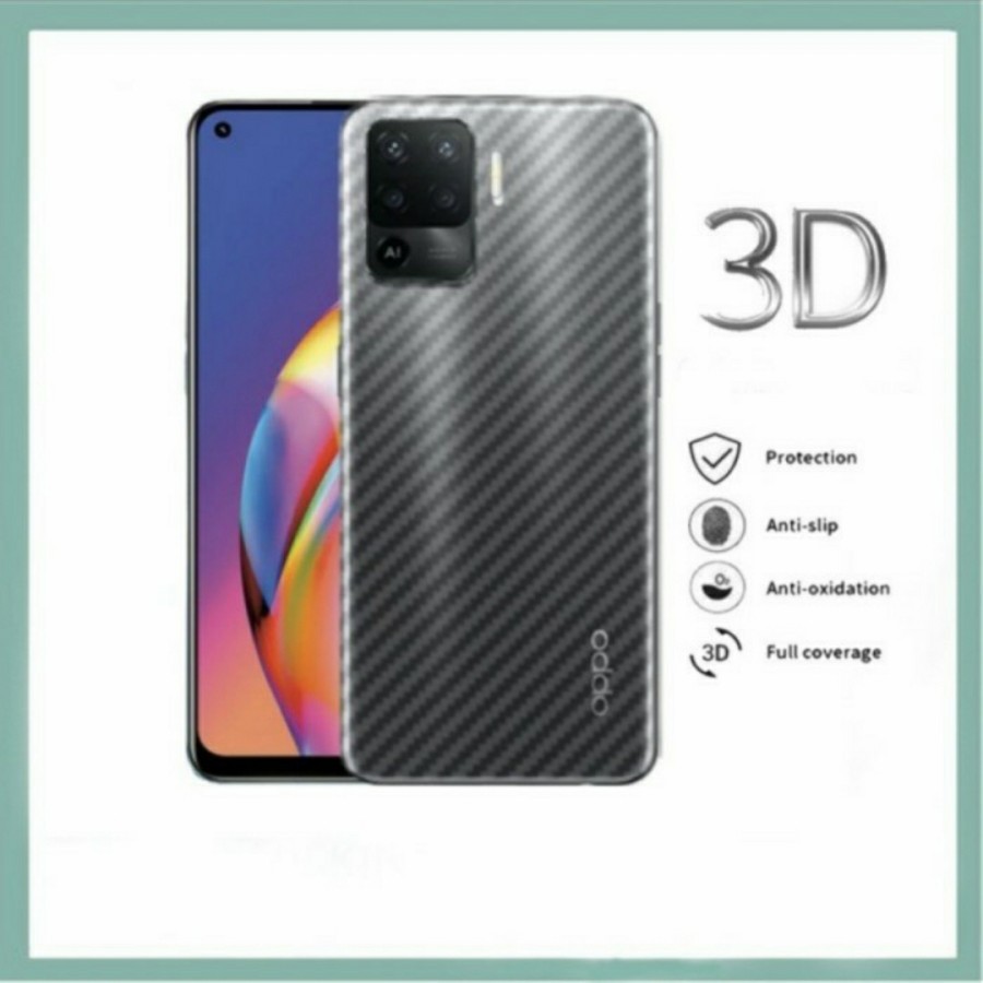 Back Skin Carbon Oppo A54 - Skin Carbon Oppo A54 - SC