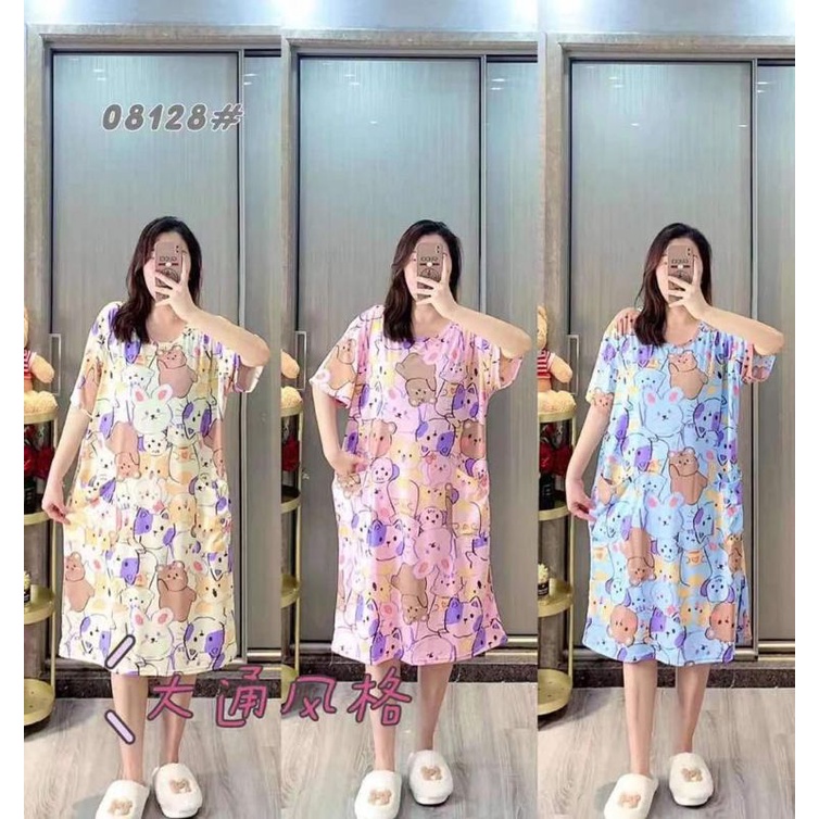 Daster Import Korea / Baju Tidur Jumbo