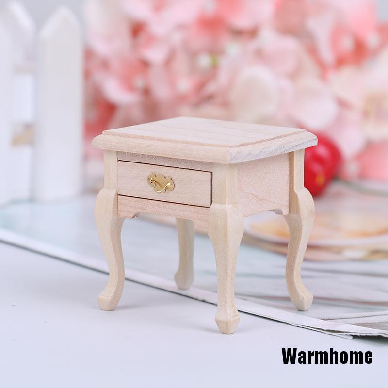 Whid 1 12 Dollhouse Mini Furniture Cabinet Bedside Cabinet Locker Doll House Decor Grand Shopee Indonesia