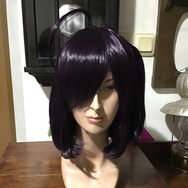 Takanashi Rikka wig cosplay dark purple Chunibyou demo koi ga shitai