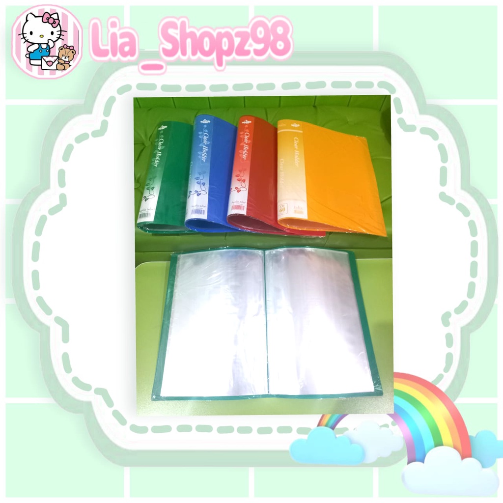

CLEAR HOLDER FOLIO AGATHA FELIX CH 20, 40, 60