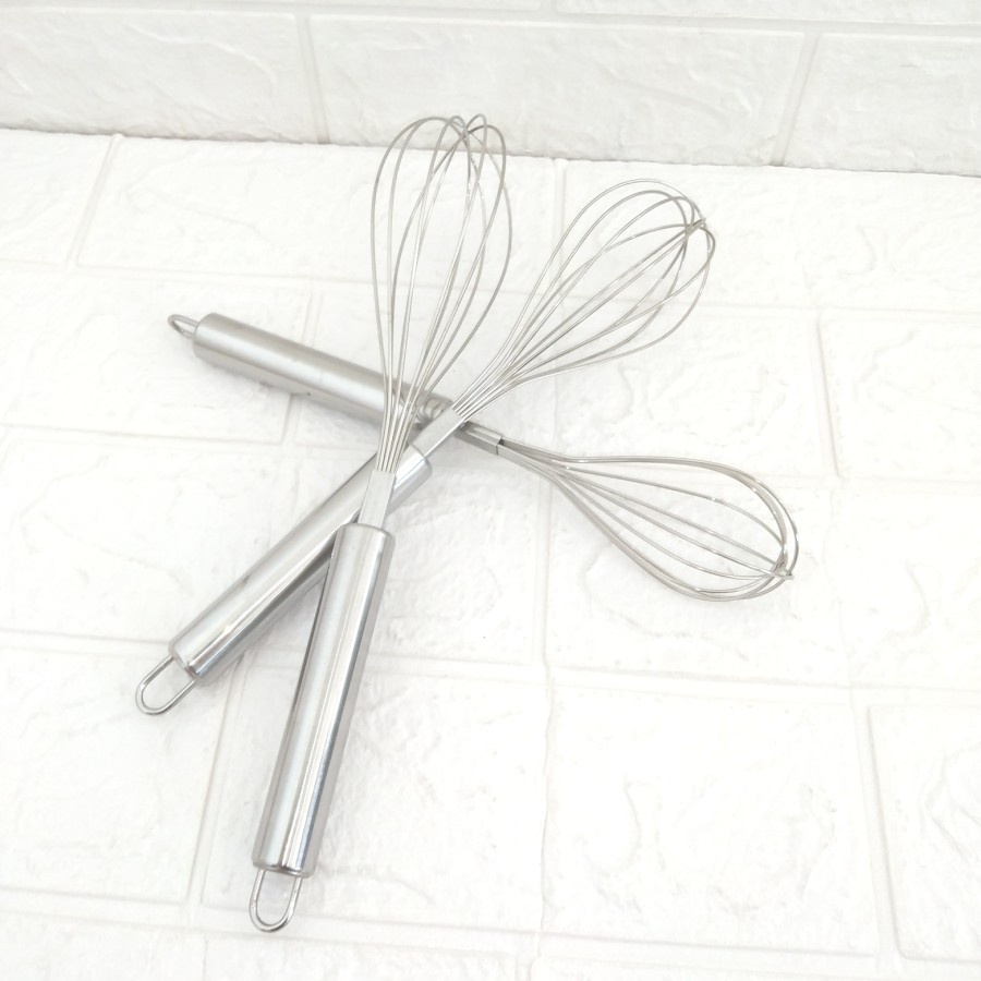 Balloon Whisk Stainless Kocokan Telur Stainless Steel Egg Whisker