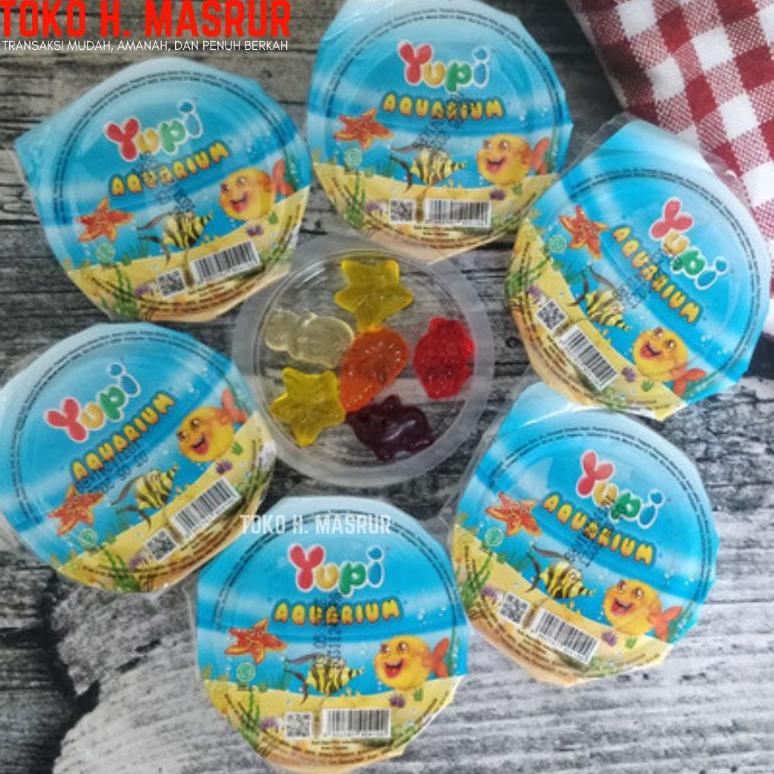 

︽ Permen Yupi Aquarium | Sweet Heart | Gummi Pizza | Fruit Cocktails 15gr | CDZ | Puzzle Medal | Zugi Zagi Zug | Love Burger | School Of Fish BEST PRICE 2497 ❁