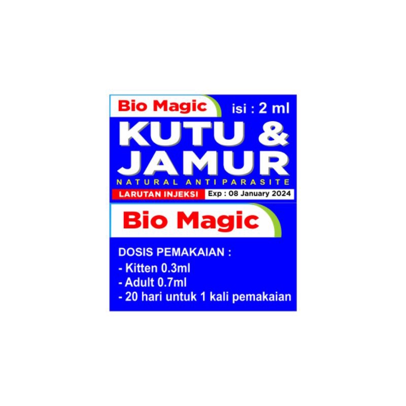 Obat Kutu dan Jamur Injeksi untuk Hewan - Bio Magic