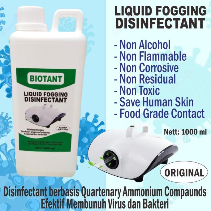 #####] Liquid Fogging Disinfectant - Cairan Disinfektan untuk Fogging (Asap)
