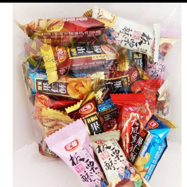 Permen Ting Ting Kacang Aneka Rasa 250gr Import