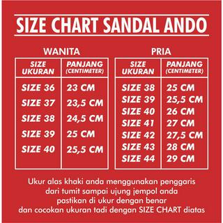  Ando  Nice Queen Hitam Sandal  Wedges Wanita Dewasa 