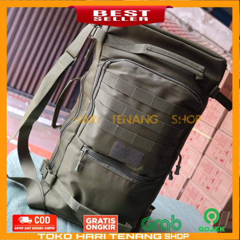 TAS RANSEL W025 HIJAU IMPORT TAS SELEMPANG TACTICAL