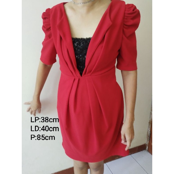Dress Wanita/Dress Perempuan/Dress Pesta/Dress Korean Style/Dress Tahun Baru/Dress PreLoved/Dress Th