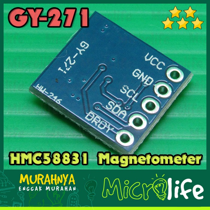 GY-271 HMC58831 Magnetometer Compass Module