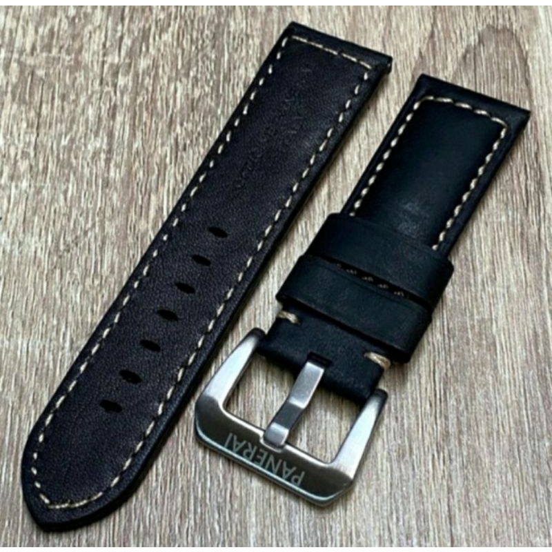 Tali strap jam tangan Panerai leather kulit pria 22mm 24mm 26mm