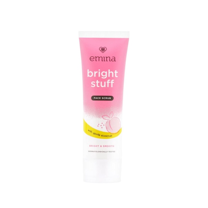 Paket Ekonomis Emina Bright Stuff 5pcs (Serum 7,5ml+Moist Cream 20ml+Toner 100ml+Face Scrub 50ml+Face Wash 50ml)