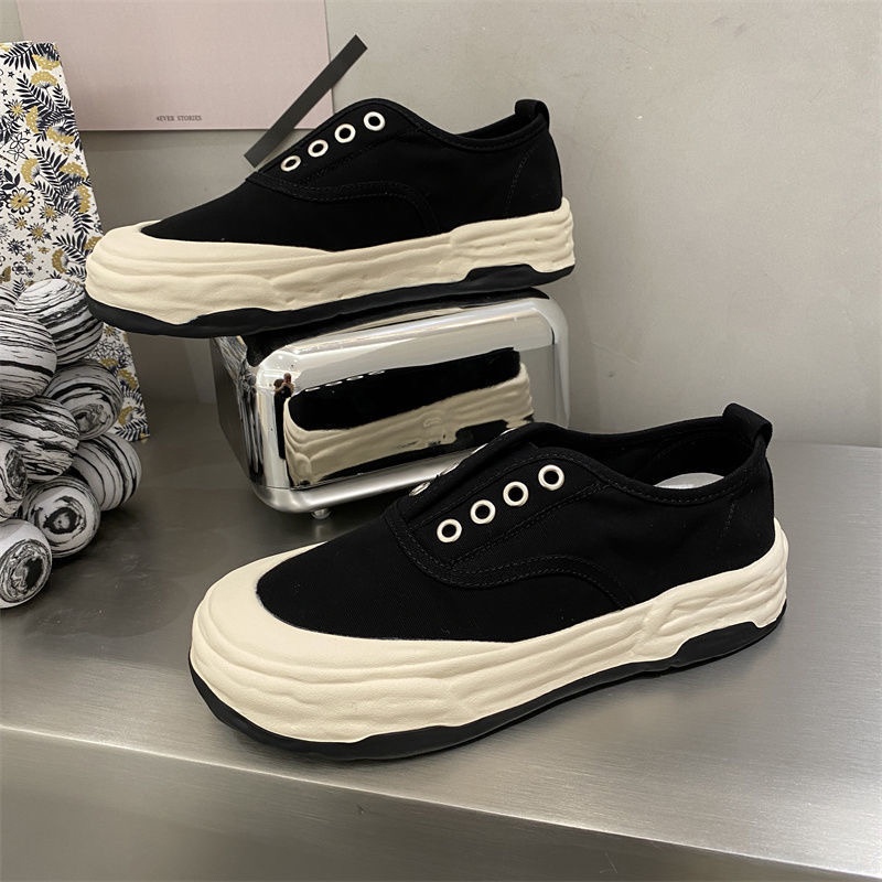 Sepatu Sneakers Kanvas Wanita Import Outsole Anti Slip Model Terbaru Kece