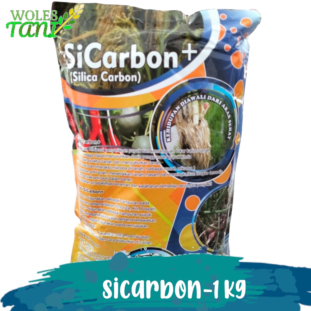 Sicarbon 1 Kg Pupuk Silika Karbon Pembenah Tanah