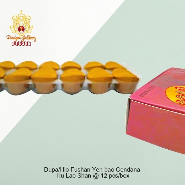 Dupa/ Hio Fushan Yen Bao Cendana Hu Lao Shan @ 12 pcs/box