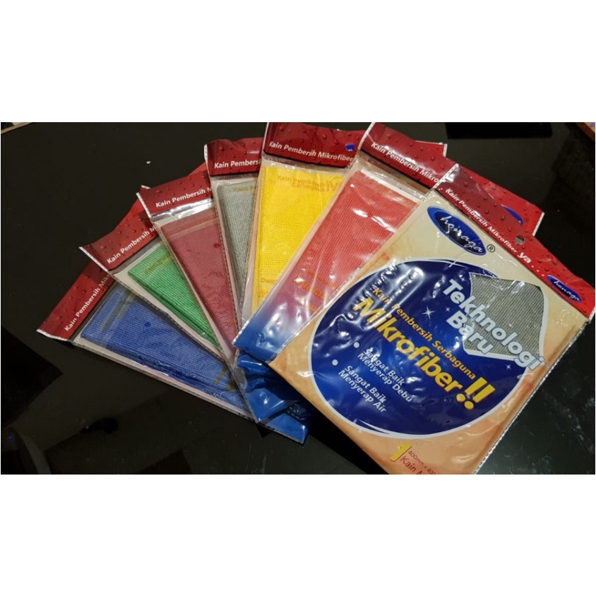 HONAGA PREMIUM Kain Microfiber Serbaguna 40x40cm (360gsm)