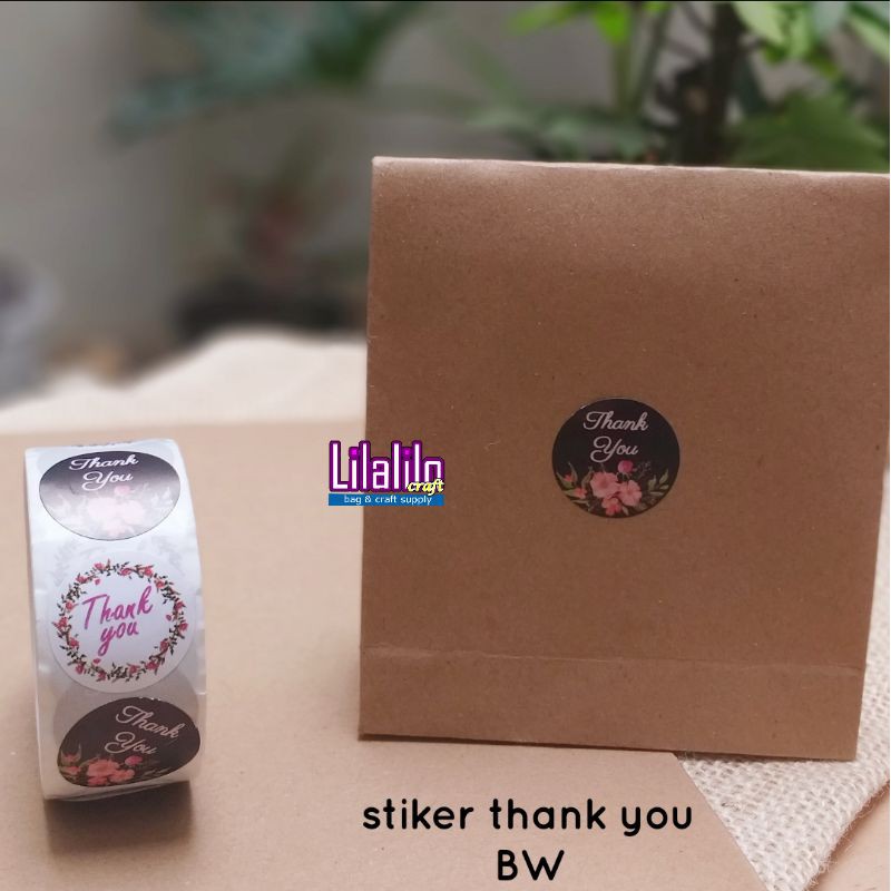 STIKER THANK YOU