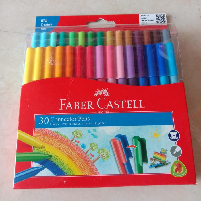

FABER-CASTELL since 1761 30 CONNECTOR PENS