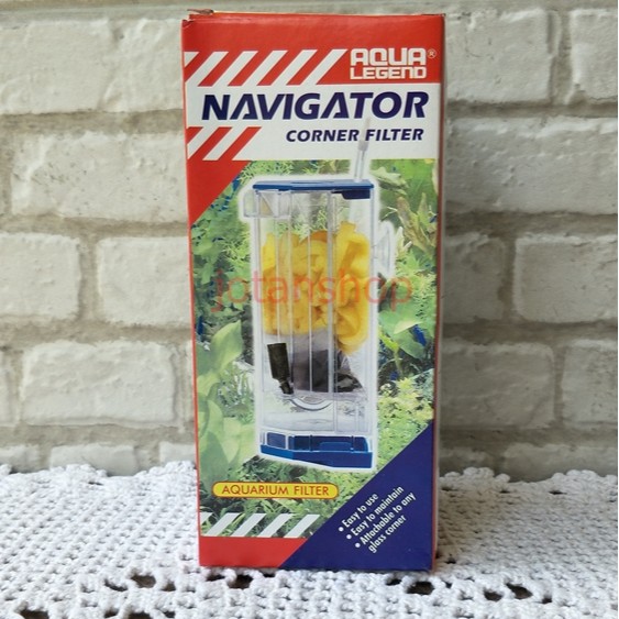 AQUA LEGEND NAVIGATOR CORNER FILTER POJOK SUDUT AQUARIUM AQUASCAPE