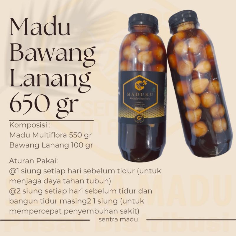 

Madu Bawang Lanang 650gr | Madu Asli
