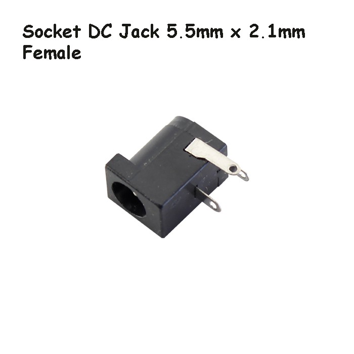 Socket DC Jack 5.5mm Soket Power 5.5x2.1mm PCB Female Plug