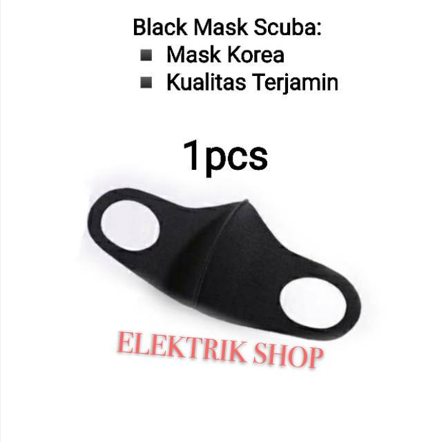 Masker Korea Kain Scuba Anti Debu dan Bakteri Kualitas Terjamin