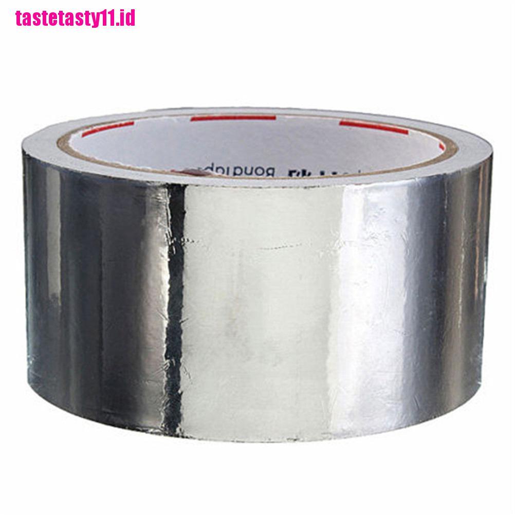 【TTID】5cm*17m Useful Aluminium Foil Adhesive Sealing Tape Thermal Resist Duct R