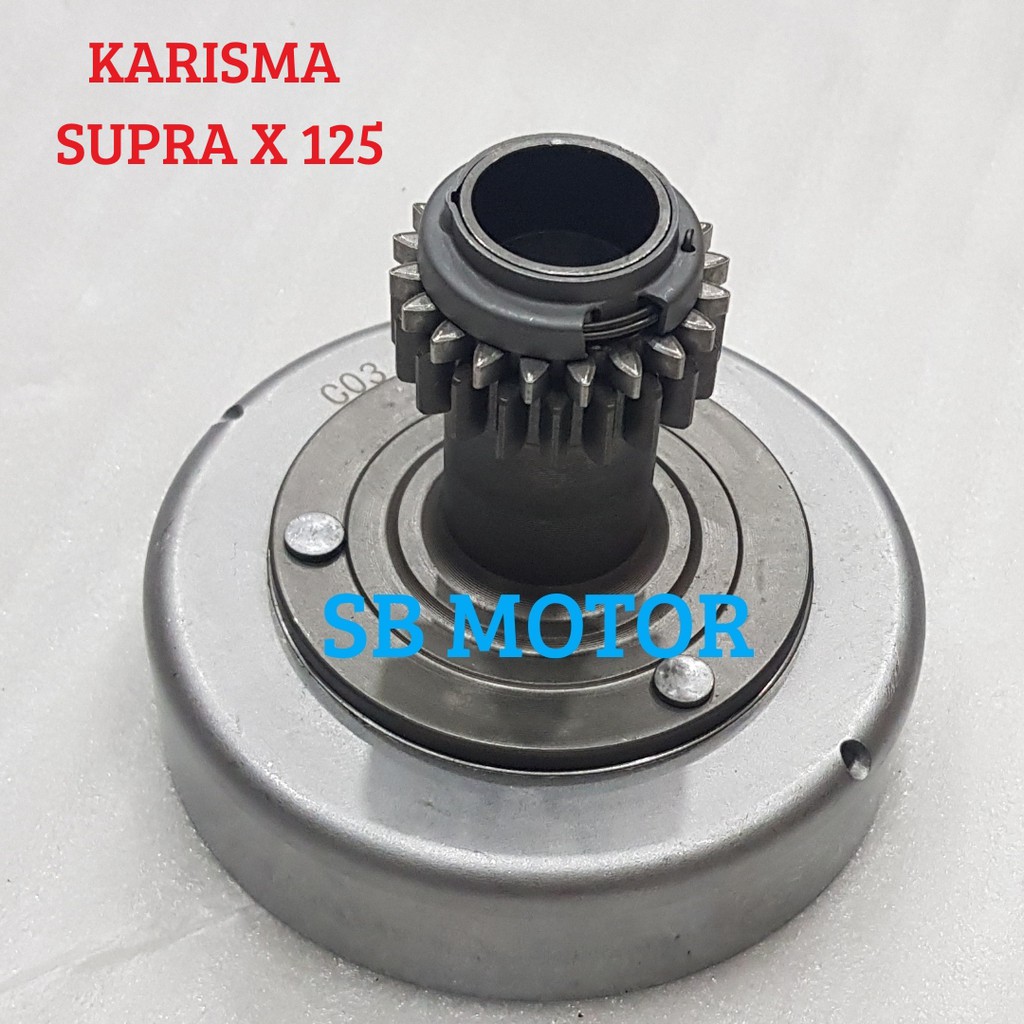 LONCENG KAMPAS GANDA KARISMA. SUPRA X125 KARBU