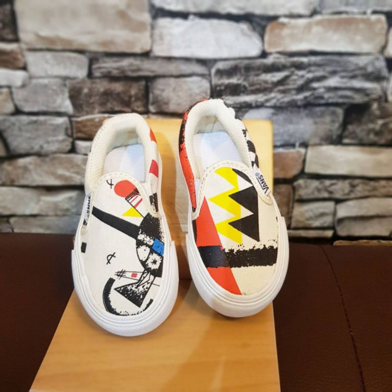 SEPATU SLIP ON ANAK VANS MOMA PREMIUM HIGH QUALITY SEPATU SLOP ANAK