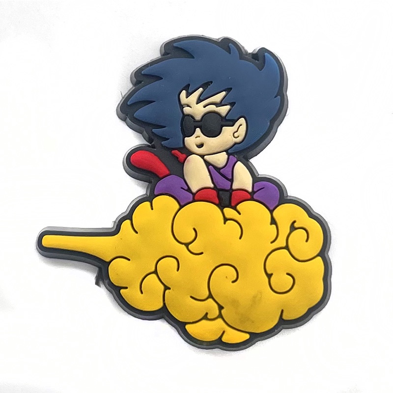 Gelang Charms Desain anime dragon ball Croc Charms Untuk Dekorasi Sepatu Unisex